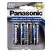 Panasonic 5741 8PC AA Batteries Super Heavy Duty Power Carbon Zinc Double A Battery 1.5V Black (Pack of 8) 8 Count (Pack of 1)