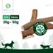 Dilecti Natural Deer Antlers For Dogs - Rich in Proteins & Minerals Perfect Dog Antler Chew for Dental Care Teething and Boredom Nutritious and Tasty Dog Treats - Spilt S (28-50g) pack of 3 Spilt / Half S (pack of 3) - Buy Online on GoSupps.com