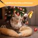 Nobleza Cat Feather Toys - Interactive Cat Toy with Retractable Wands and Bell - 12 PCS Refills Included - Buy Online on GoSupps.com