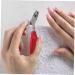 Housoutil Hawk Mouth Pliers Pedicure Nail Cuticle Mouse Halloween Girl Manicure Nail Art Tool para Handle Rubber and Plastic Red Heavy Manicure Tools - Buy Online on GoSupps.com