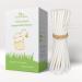 200-Pack Bendy/Flexible Plant-Based 100% Compostable and Biodegradable Straws -Live your Way- Flexible Straws / Vegetable-Based & Eco-Friendly Drinking Straws Alternative to Plastic and Paper Straws / Durable and Flexible / Special Packaging Easy to Open 
