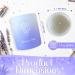 Buy Lavender Scented Soy Candle - Natural Stress Relief & Aromatherapy | International Shipping Available - Buy Online on GoSupps.com