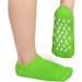 Moisture Exfoliating Treatment Non-Slip Gel Socks Green | Sourcing Map | 1 Pair International Shipping Available - Buy Online on GoSupps.com