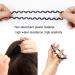 Tuuxi 28-Piece Spiral Hair Rubber Bands - Black Telephone Cable Hair Ties for Women & Girls - Trackless Coils Big Size 5.5 cm & Small 2.5 cm - Buy Online on GoSupps.com