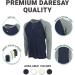Mens Thermal Long Sleeve Henley Shirt - Lightweight Base Layer for T-shirts & Jackets - 3-Pack Set - Buy Online on GoSupps.com