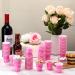 Lounsweer 100 Pcs 2 Oz Disposable Plastic Shot Glasses - Pink Cheerful Party Cups for Bachelorette & Birthday - Buy Online on GoSupps.com