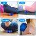 2-Pack Massage Balls for Myofascial & Muscle Relaxation - Fascia & Lacrosse Balls for Yoga & Acupuncture (Blue) - Buy Online on GoSupps.com