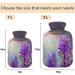 Buy Naanle 2L Hot Water Bottle with Butterfly Lavender Cover - Heat & Cold Therapy for Pain Relief Back Hands and Neck - Buy Online on GoSupps.com