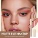DAGEDA 8 Colors Matte Eyeshadow Set - Creamy, High Pigmented Nude Shadows for Long Lasting, Waterproof Eye Makeup - Lightweight and Velvety Primer (Color D) - Buy Online on GoSupps.com