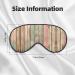 Ultra-Soft Light-Blocking Eye Mask - Striped Checked Print for Optimal Comfort & Restful Sleep | International Shipping Available - Buy Online on GoSupps.com