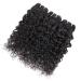 Brazilian Water Wave Bundles with Closure - 14 16 18 + 14 inch Free Part Unprocessed Human Hair - Buy Online on GoSupps.com