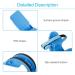 REAQER Foot Rocker with Fixing Strap for Plantar Fasciitis & Achilles Tendinitis - Calf Stretcher for Stretching Leg Muscles - Ideal for Physical Therapy (Blue) - Buy Online on GoSupps.com