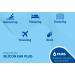 Knoxzy Silicone Ear Plugs for Sleeping - Reusable, Waterproof, SNR 27dB Noise Cancelling Moldable EarPlugs for Travel, Study, Concerts - Blue (6 Pair) - Buy Online on GoSupps.com