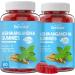 Donluka Supplement for Sleep Ashwagandha and Vitamin D3 Gummies 120 Count Boost Energy Supports Calmness Supports Steady Energy Levels Sugar Free Non-GMO (2 Pack)
