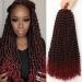 Passion Twist Hair 7 packs 18-inch water shaft hair for long Bohemian hair lichen from hair yddm passion twist crochet hairenhetic hair extensions (T1b-bug# 7pack-18inch) T1b-bug# 18inch (7 Pack)