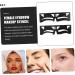 Mipcase 2pcs Eyebrow Ruler Eyebrow Sissor Kit Eyebrow Template Eyebrow Shaping Eyebrow Corrector Balance - Buy Online on GoSupps.com
