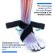 U-pick Relief Ankle Brace for Plantar Fasciitis & Heel Spur - Compression Sleeve for Achilles Tendonitis - Sports Brace for Basketball, Volleyball & Running - Black - Buy Online on GoSupps.com