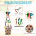 RLRICH Bird Colorful Chewing Toys - 6 Pack Foraging Shredder & Hanging Toys with Comfy Perch for Parrots | Rope Bungee Bird Toy - Buy Online on GoSupps.com