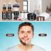Men's 8-in-1 Beard Care Shaving Kit with Sandalwood Cream, Razor, Brush, Bowl, Soap, Apron & Aftershave - Perfect Men's Gift Set - Buy Online on GoSupps.com