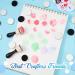 42 Packs Mini Ink Blending Tool Set Include 2 Pcs Round Alcohol Ink Mini Applicator Tools and 40 Pcs Replacement Foam Pads for Drawing Distressing Blending - Buy Online on GoSupps.com