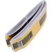 Lizusidtsy 100 x Golden Nail Art Tips Extension Forms Guide French DIY Tool Acrylic UV Gel - Buy Online on GoSupps.com
