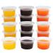 Hedume 300 Sets 4oz Portion Cups with Lids - BPA-free Disposable Plastic Cups for Souffle, Jello, Meal Prep, Portion Control, Salad Dressing, Slime - Condiment Container - Buy Online on GoSupps.com