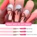 Nail Art Liner Brushes Set - 5Pcs Fine Drawing Tools for Long Lines & Details - Buy Online on GoSupps.com