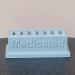 Buy Eye Drop Vials Holder & Storage | Braille Medicated Labels | Single-Use Disposable Vials (Holds 7) - Znet3D (Blue) - International Shipping Available - Buy Online on GoSupps.com