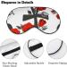 Ankh and Red Roses Sleep Mask - Adjustable Strap Eye Cover for Sleeping, Blocking Light - Men and Women - Ideal for Night, Travel, Nap - Buy Online on GoSupps.com