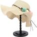 Kaiersi 2 PCS Wig Stand - Portable 14.1 Inch Hat Display for Multiple Wigs - No Slip Stable Design - Easy Assembly - Black - Buy Online on GoSupps.com