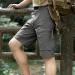 FREE SOLDIER Men's Cargo Shorts 32W x 12L Gray - Lightweight Quick Dry Hiking Tactical Shorts with Belt | Nylon Spandex Blend | Breathable & Durable - Buy Online on GoSupps.com