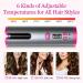 GeRRiT Cordless Automatic Hair Curler Set - Ceramic Wireless Curling Iron Wand Rechargeable & Portable Auto Shut-Off - Perfect for International Shipping - Buy Online on GoSupps.com