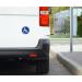 (Set of 5) 4.5 Circle Handicap Accessible Wheelchair Sign - Durable Self-Adhesive Vinyl - Fade & Scratch Resistant - Waterproof - Ideal for Car, Bus, Business, Elevator - Buy Online on GoSupps.com