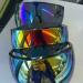 Meeyeet Oversized Polarized Full Face Shield Sunglasses with Detachable Nose Pads - Multi-Color Visor Cover for Outdoor (C) - Buy Online on GoSupps.com