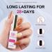 Gel Base and Top Coat Set - 6pcs Nail Polish Kit with Matte No Wipe Gold Foil Glow in the Dark and Seashell - Perfect for Creative Nail Art - Buy Online on GoSupps.com