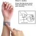 Lytjaer Nausea Relief Wristbands - Motion Sickness Pregnancy Adult Kids - Black/Gray (2 Pairs) - Buy Online on GoSupps.com