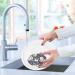 3-Pack Cleaning Kitchen Sponges Oval Blooming Flowers Black Kitchen Cellulose Dishwashing Wood Pulp Cotton - Buy Online on GoSupps.com