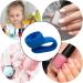 Nail Polish Organizer - Wearable Anti-Spill Nail Art Organizer - Anti Slip Grip Suction Flexible Silicone Nail Polish Holder Stand For Personal And Business Use - Buy Online on GoSupps.com