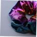 Zonster 6PC Rainbow Hair Scrunchies - Shiny Metallic Elastic Hair Bands for Girls Women & Horses - Random Colors - Buy Online on GoSupps.com