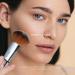 Pro Soft Kabuki Brush - Best Mineral Powder Foundation Brush for Seamless Makeup Blending - Hypoallergenic Synthetic Fibers - International Shipping Available - Buy Online on GoSupps.com