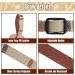 Classic Plaid Bow Tie Cat Collar with Bell - 2 Pack Adjustable Collars for Cats and Small Dogs - Beige Plaid Design - Buy Online on GoSupps.com