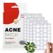 Acne Pimple Patches for Face (144 Patches) VonTeok 12mm/8mm Ultra-Thin Hydrocolloid Acne Patch Stickers with Pure Natural Tea Tree Oil to Fast Relieve Redness and Conceal Zits Blemishes and Spots