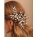 Deniferymakeup Bride Wedding Hair Combs Silver Rhinestone Headpiece Rhinestone Bridal Hair Accessories for Women and Girls (Silver) - Buy Online on GoSupps.com