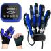 Stroke Hand Splint Assistive Gloves Protector Exoskeleton Manual Training with Single Finger Training and Mirror Mode Right X-Large - Buy Online on GoSupps.com