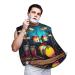 Cool Drums Set Print Beard Bib Apron Shaving Apron For Dad Men'S Hair Catcher For Shaving Best Gifts For Dad