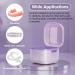 Leak-Proof Dental Prostheses Container - Eco-Friendly Denture Box with Sieve for Braces & Dentures - International Shipping Available - Buy Online on GoSupps.com