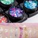 Ckfyahp 12 Colors Holographic Chunky Body Glitter Gel | Face Hair Lips & Nail Art for Festivals & Parties - Eye-Catching Makeup Decoration - Buy Online on GoSupps.com