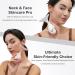 Iris Neck Face Massager - Pro Face Sculpting Tool for Radiance Contouring & Elasticity | All-in-1 Facial Device with Charging Base | Home Spa - International Shipping - Buy Online on GoSupps.com