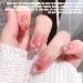 3D Flower Nail Charms with Gold Silver Beads - Nail Art Decorations for DIY Designs - Buy Online on GoSupps.com