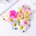 Hawaiian Plumeria Hair Clip Set - 24 Foam Hairpins in 12 Colors for Summer Beach Parties & Weddings - Buy Online on GoSupps.com